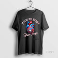 Trending Its In My Heart Toronto Blue Jays Baseball Lovers Tee Shirt Sweater