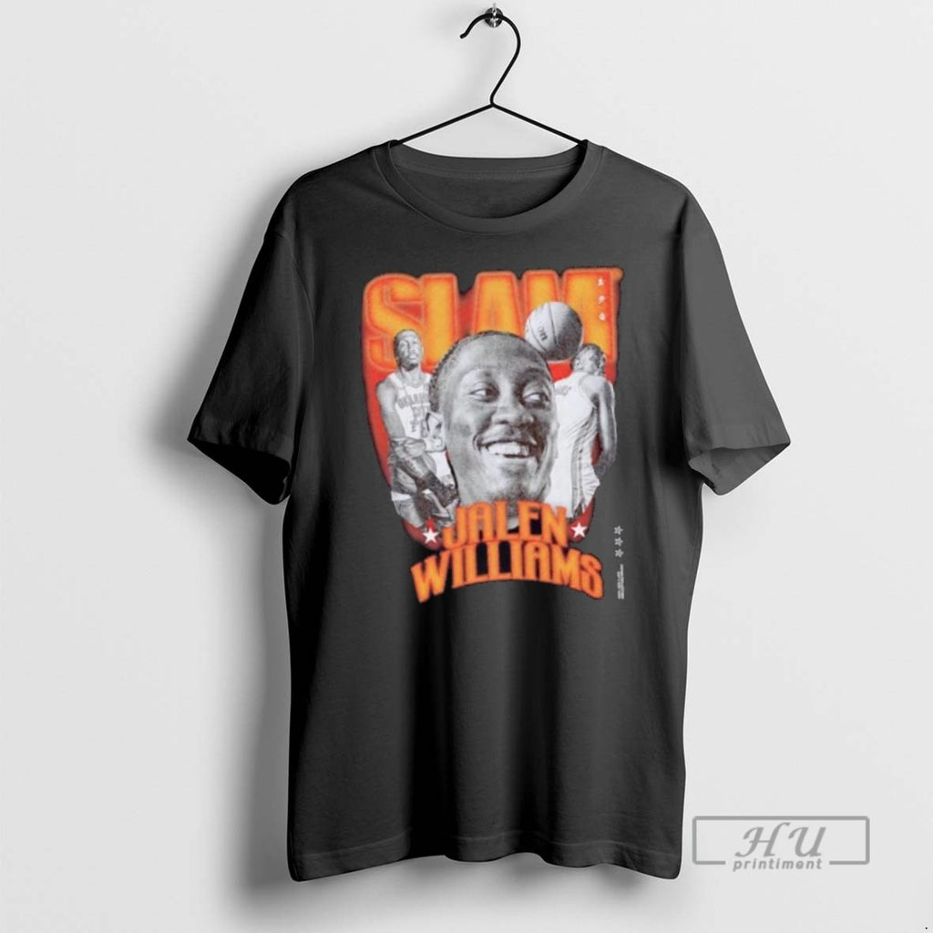 Trending Jalen Williams Slam Triple Player Oklahoma City Thunder T Shirt
