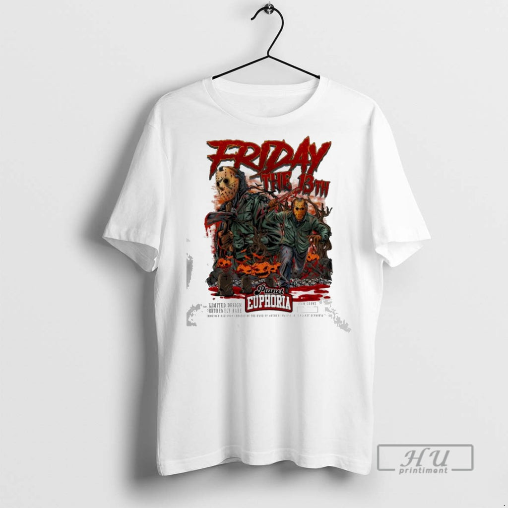 Trending Jason Vorheers Friday The 13th Jv Halloween 2025 T Shirt