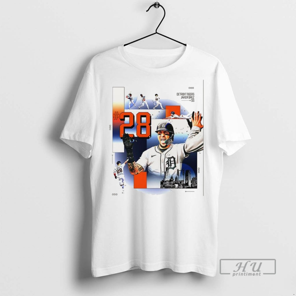 Trending Javier Baez Detroit Tigers Baseball Run Homers Number 28 T Shirt