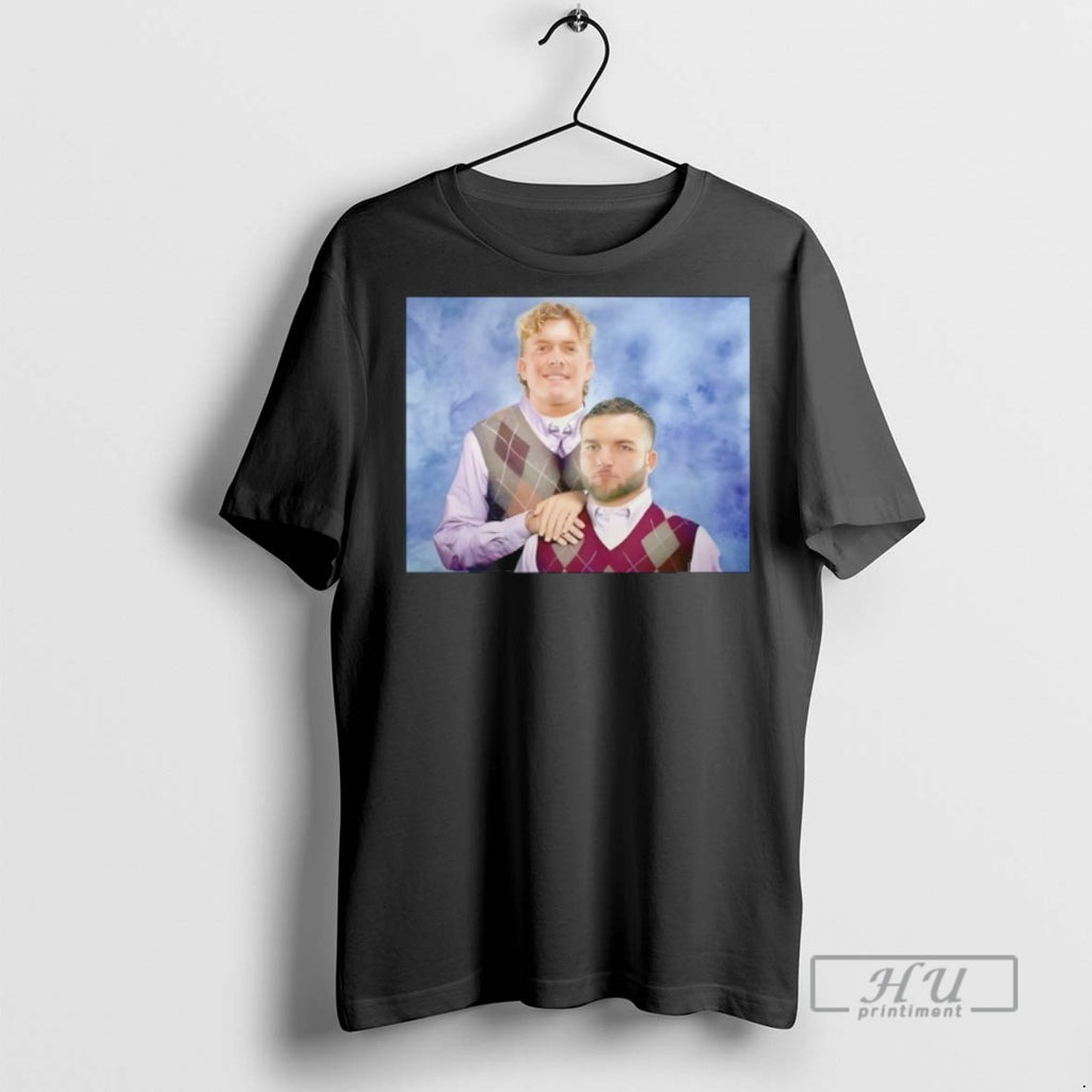 Trending Jaxson Dart And Cam Skattebo New York Giants Step Brothers Graphic Tee Shirt