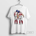 Trending Jaxson Dart Cam Skattebo New York Football Players Pose Graphic Tee Shirts Sweatshirt Hoodies