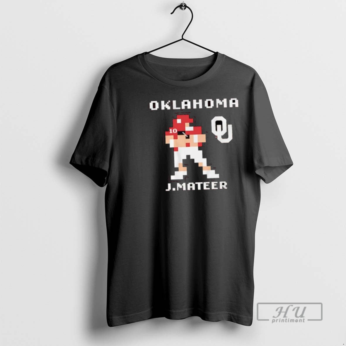 Trending John Mateer Pixel Oklahoma Football Player T Shirt