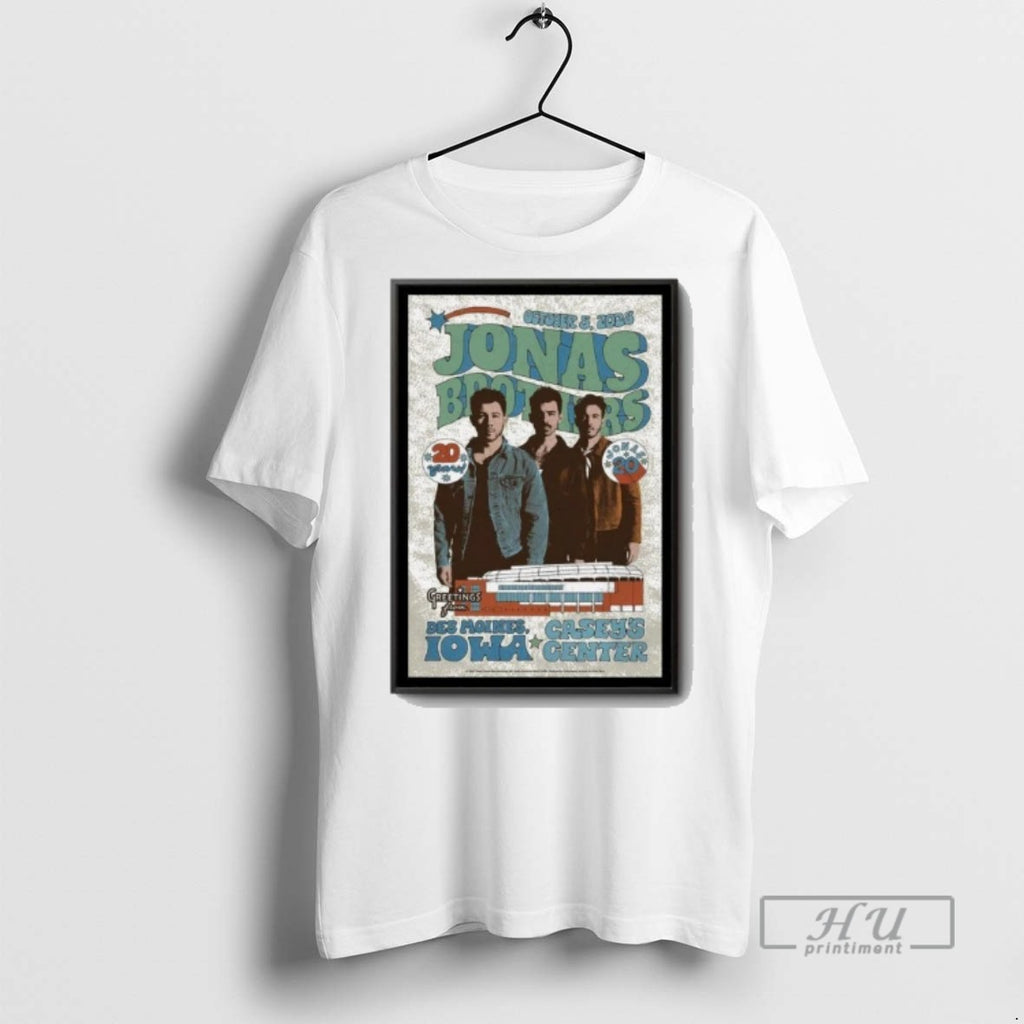 Trending Jonas Brothers Fall Tour 2025 Des Moines Ia Usa T Shirts Sweatshirt Hoodies