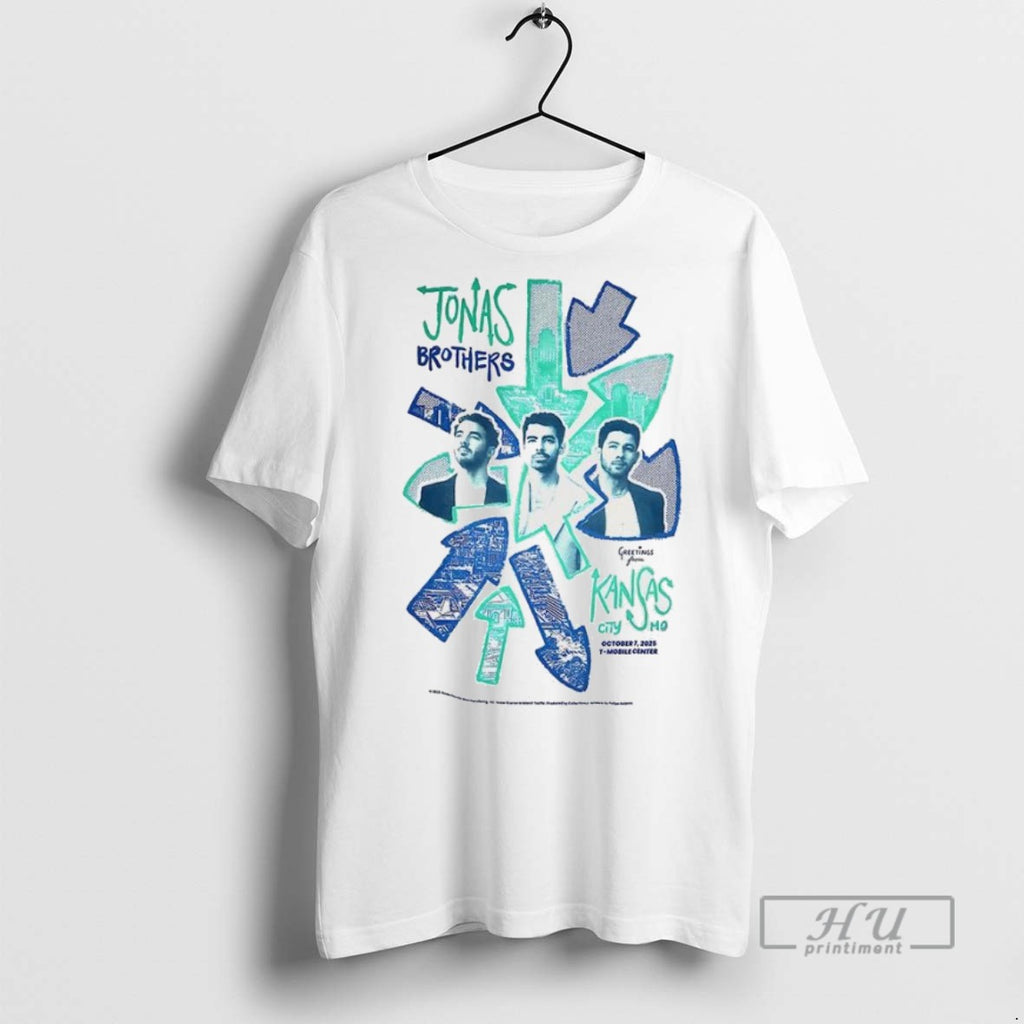 Trending Jonas Brothers Kansas City Mo 2025 T Shirt
