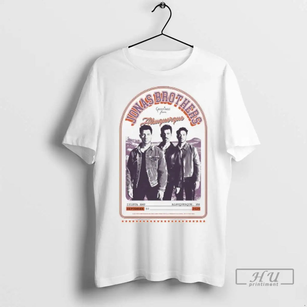 Trending Jonas Brothers Albuquerque September 30 2025 T Shirts