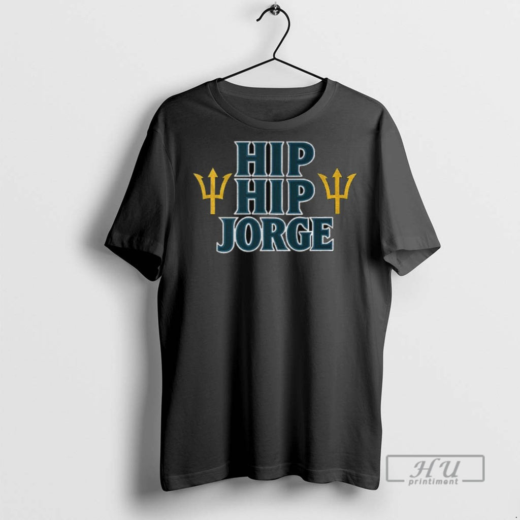 Trending Jorge Polanco Hip Hip Jorge Seattle Mariners Mlb Baseball Postseason Beast Essential 2025 Graphic