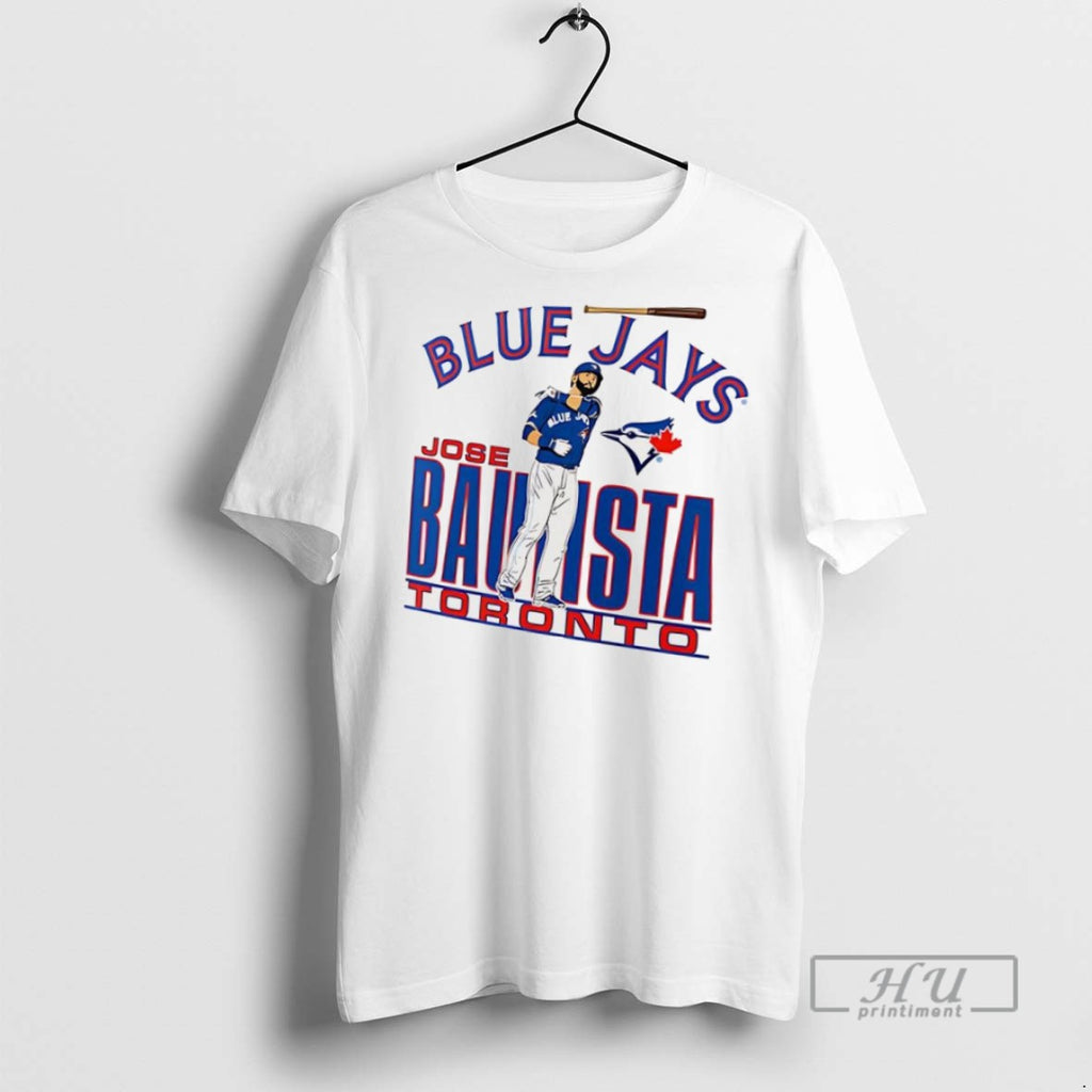 Trending Jose Bautista Toronto Blue Jays Baseball Cooperstown Player Graphic T Shirt