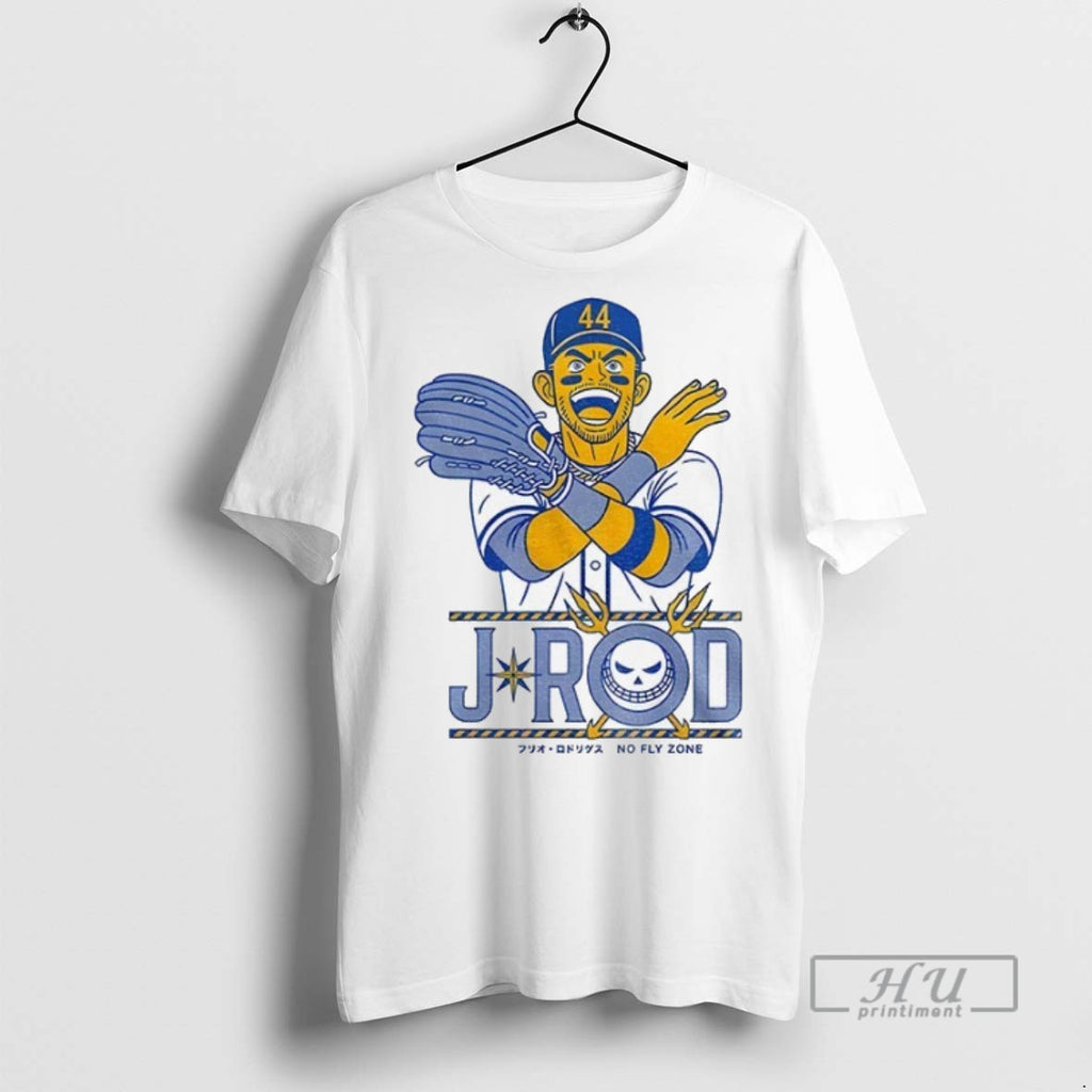 Trending Julio Rodriguez Seattle Mariners Mlb Baseball No Fly Zone T Shirt