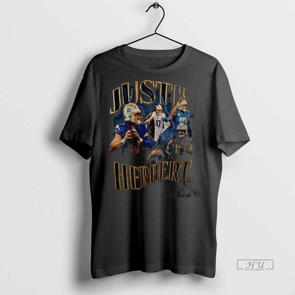 Trending Justin Herbert Qb1 Chargers Graphic Tee Shirt Sweater