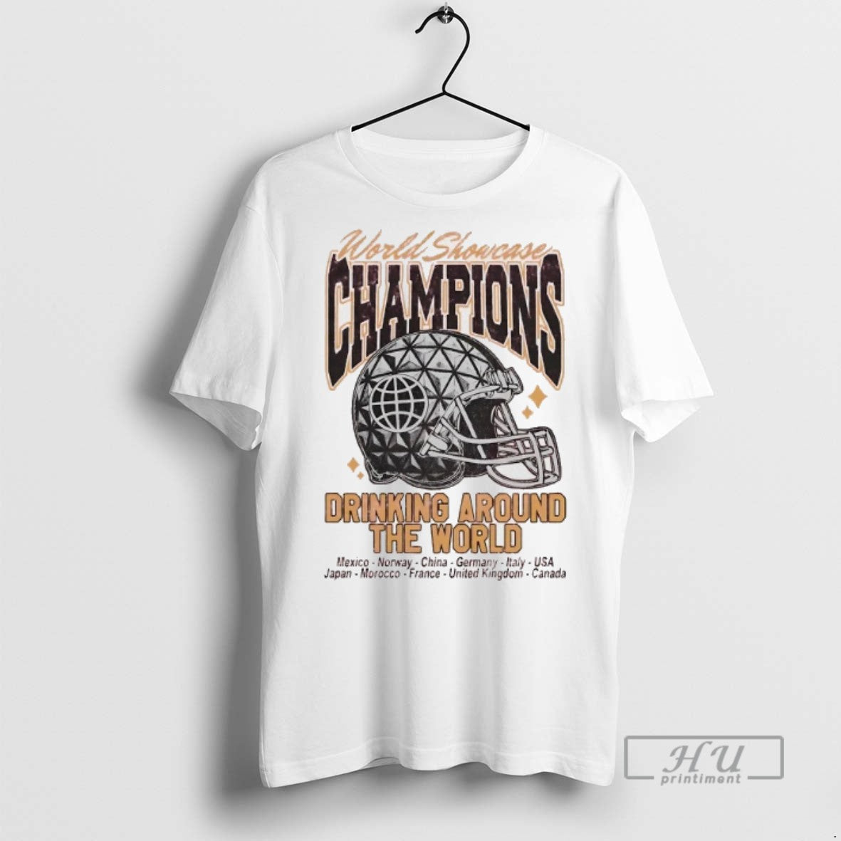 Trending Kc Variant World Showcase Champions Drinking Around The World T Shirt