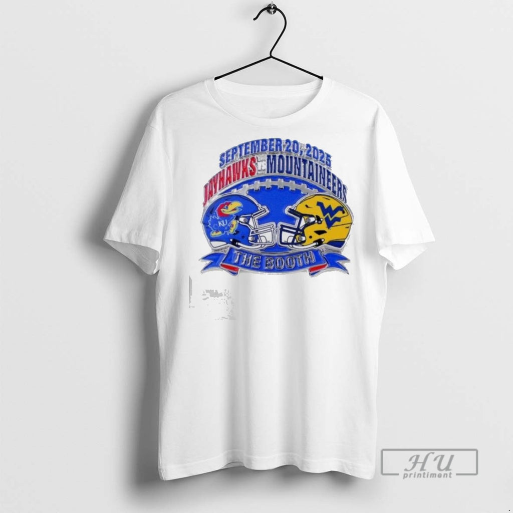 Trending Kansas Jayhawks Souvenir 2025 Vs West Virginia Game Day September 20 2025