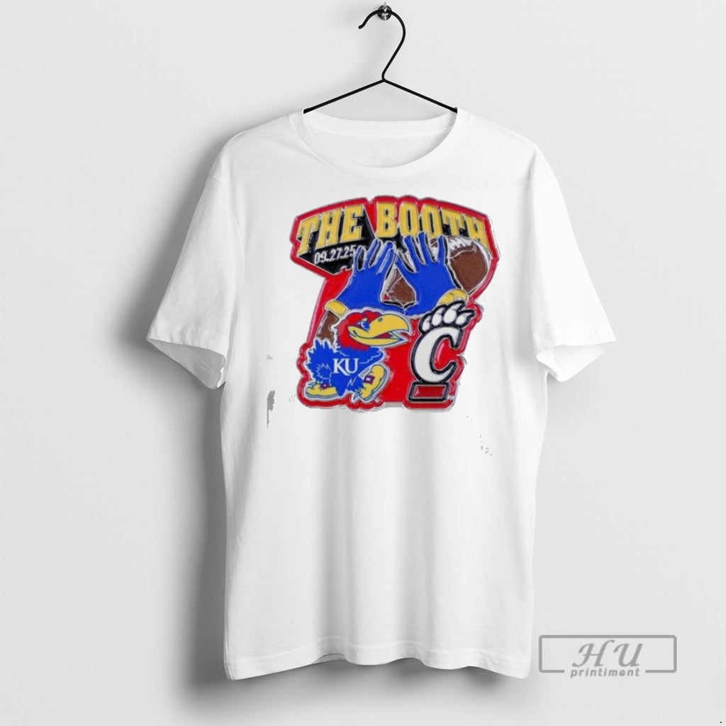 Trending Kansas Jayhawks Vs Cincinnati Bearcats The Booth 09 27 T Shirt
