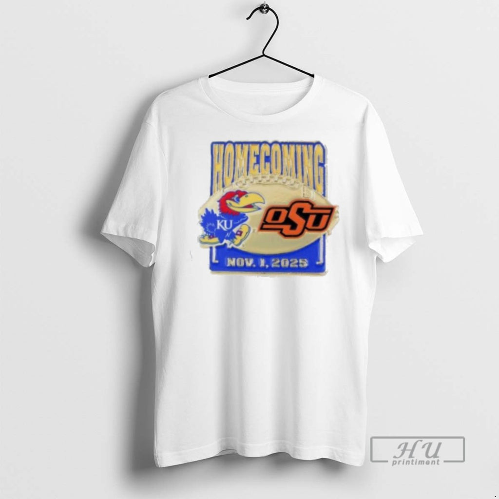 Trending Kansas Jayhawks Vs Oklahoma State Game Day Home Coming Nov 1 2025
