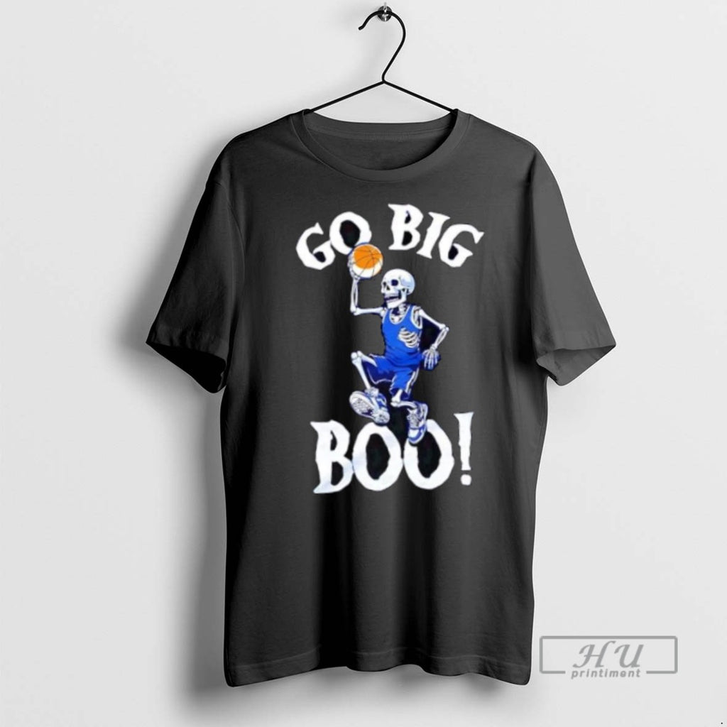 Trending Kentucky Wildcats Skeleton Go Big Boo T Shirt