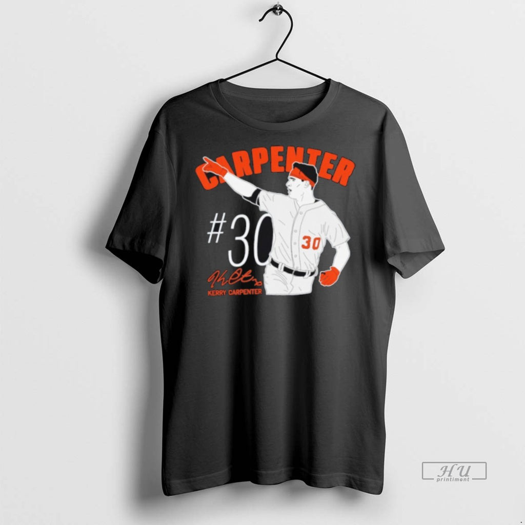 Trending Kerry Carpenter 30 Detroit Tigers Signature Shirt Sweater