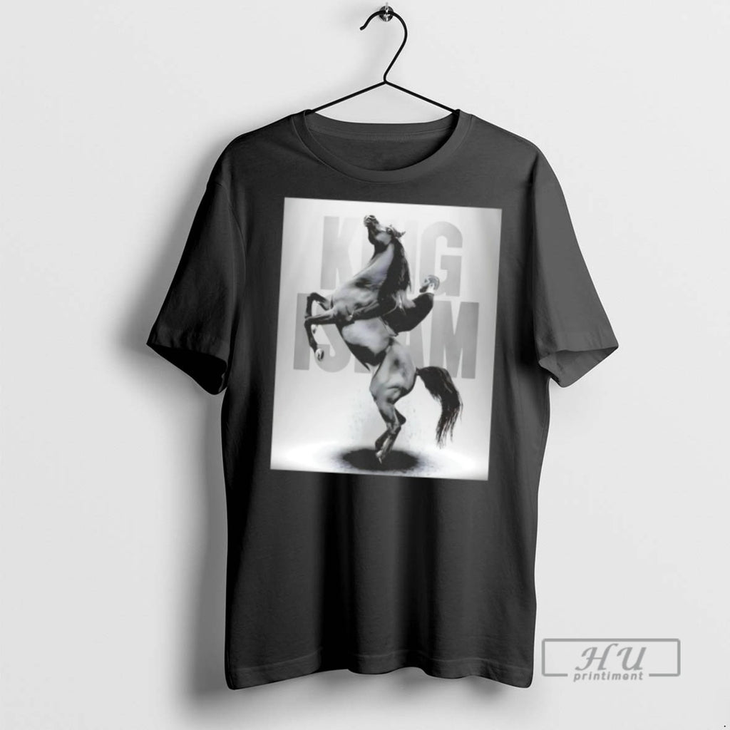 Trending King Islam Makhachev Riding Horse T Shirt