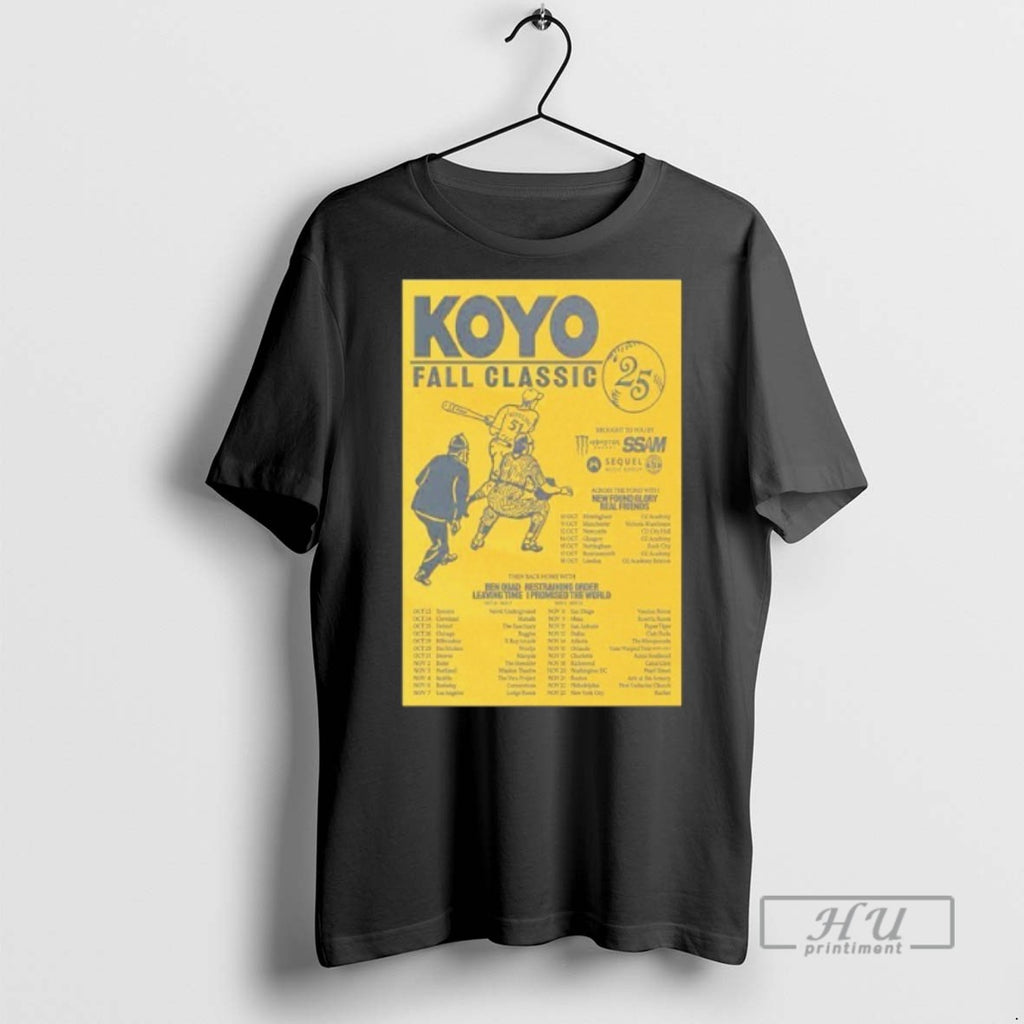 Trending Koyo Fall Classic 2025 Tour T Shirt