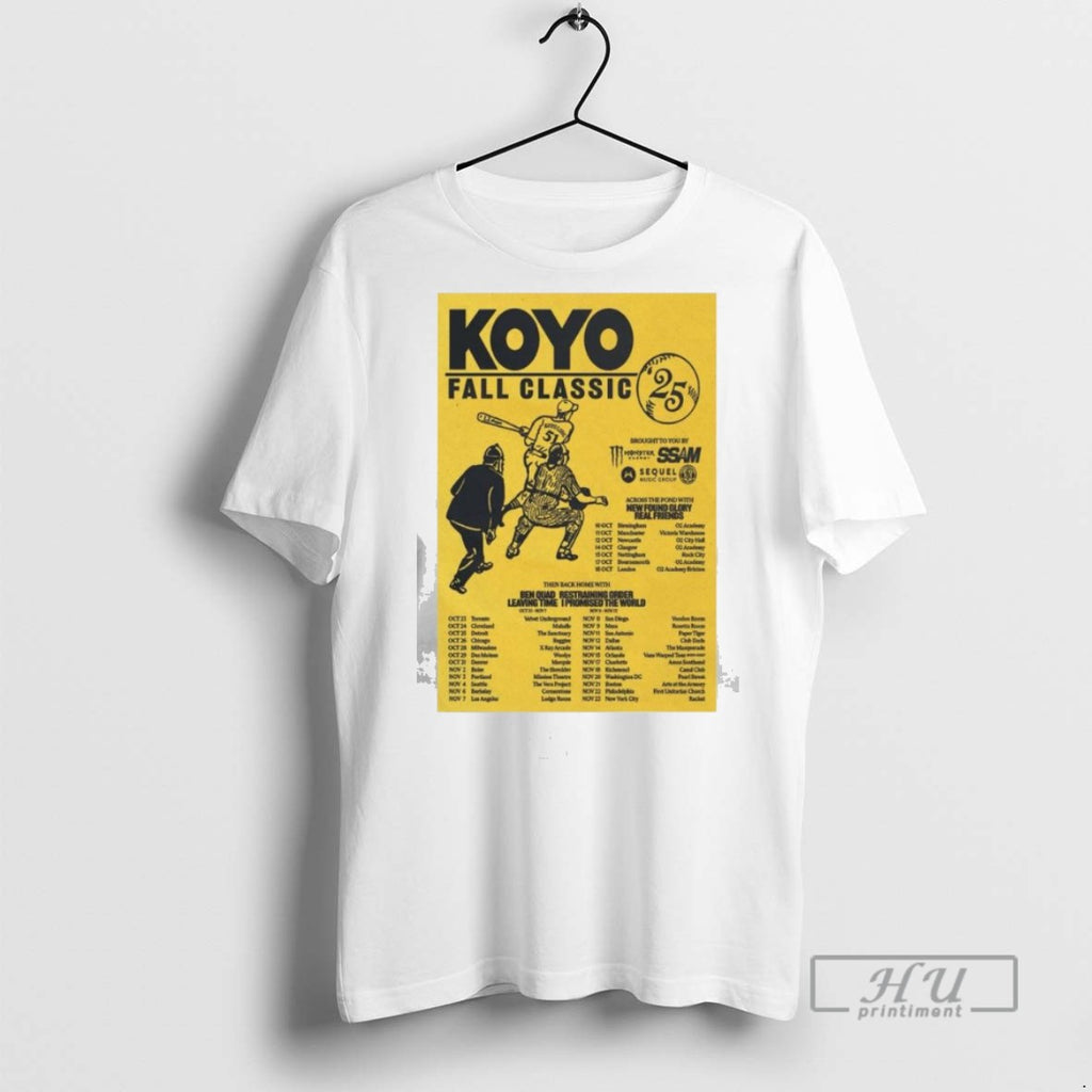 Trending Koyo Fall Classic Tour 2025 T Shirts