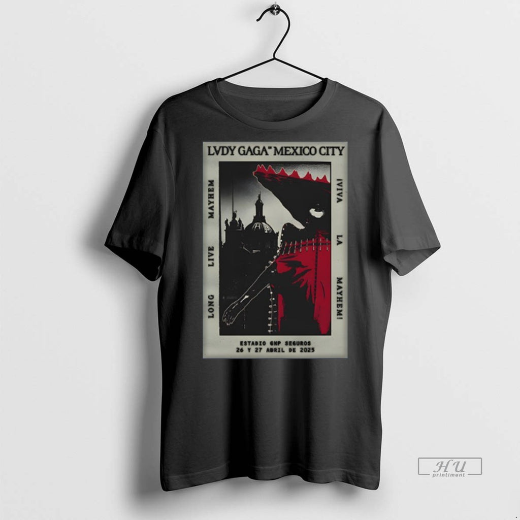 Trending Lady Gaga Black Cdmx Tee Shirt Sweater
