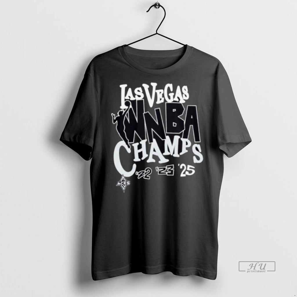 Trending Las Vegas Aces 2025 Wnba Finals Champions 22 23 25 Graphic Tee Shirt Sweater