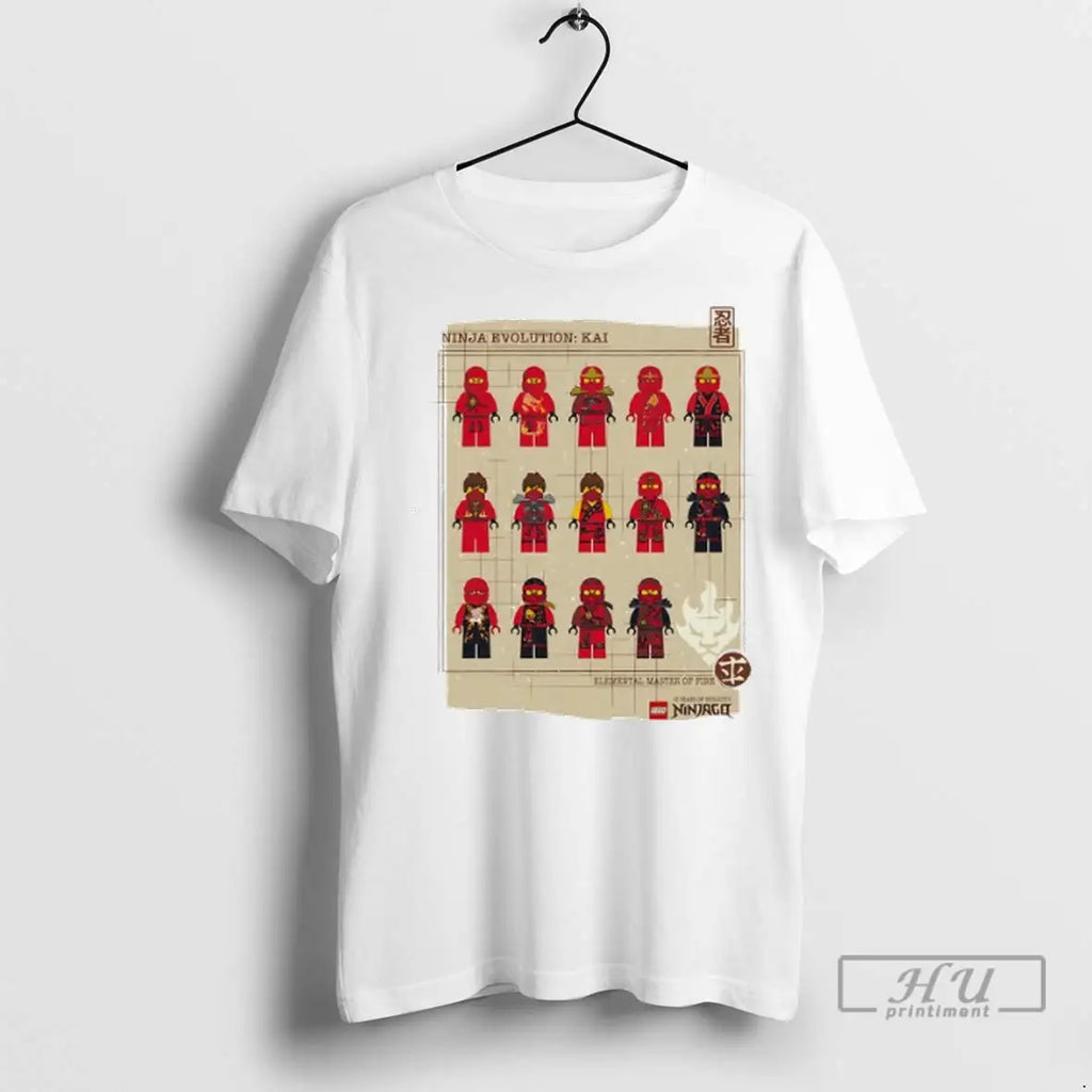 Trending Lego Ninja Evolution Kai Elemental Master Of Fire T Shirts