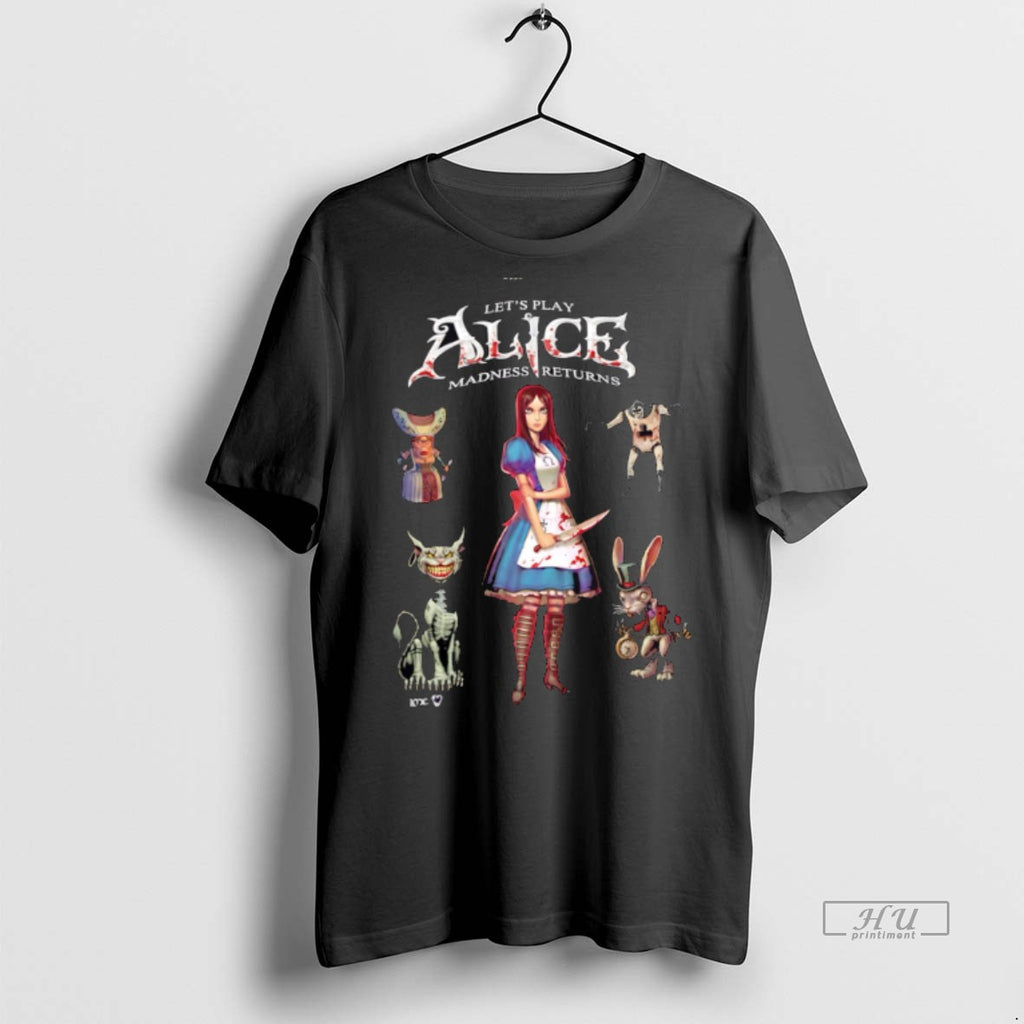 Trending Lets Play Alice Madness Returns Video Games Graphic Tee Shirt Sweater