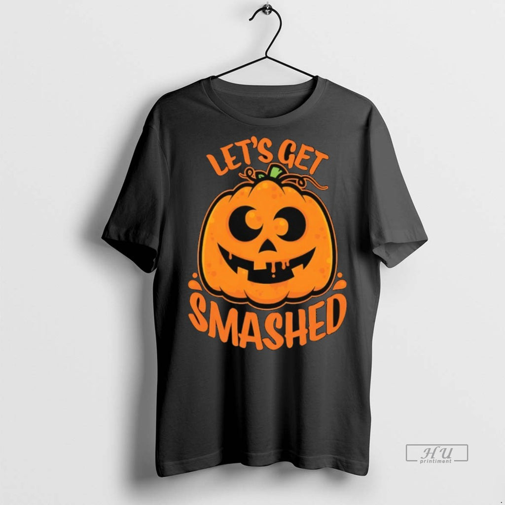 Trending Lets Get Smashed Pumpkin Halloween Shirt Sweater