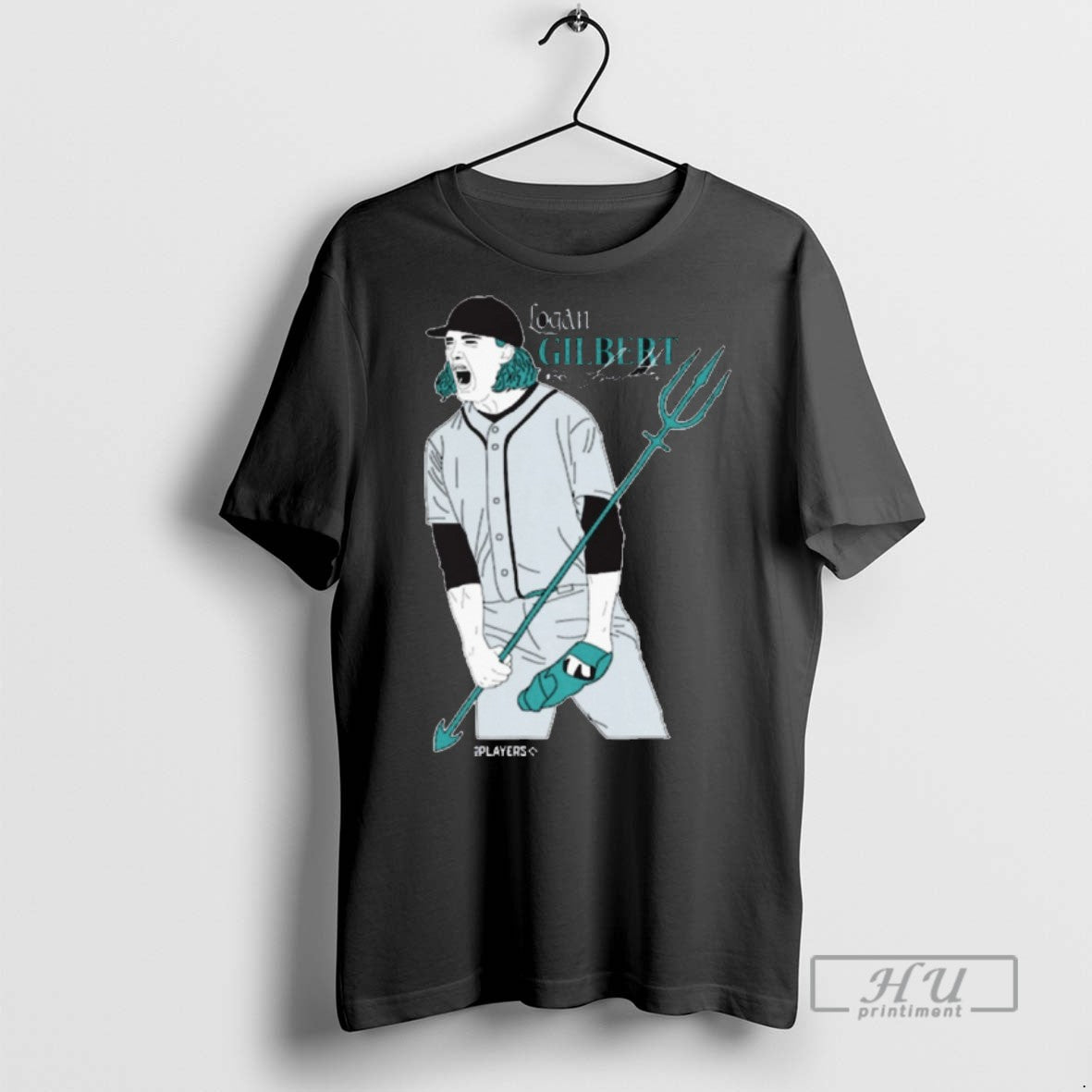 Trending Logan Gilbert Trident Seattle Mariners Mlb Signature Painting T Shirt