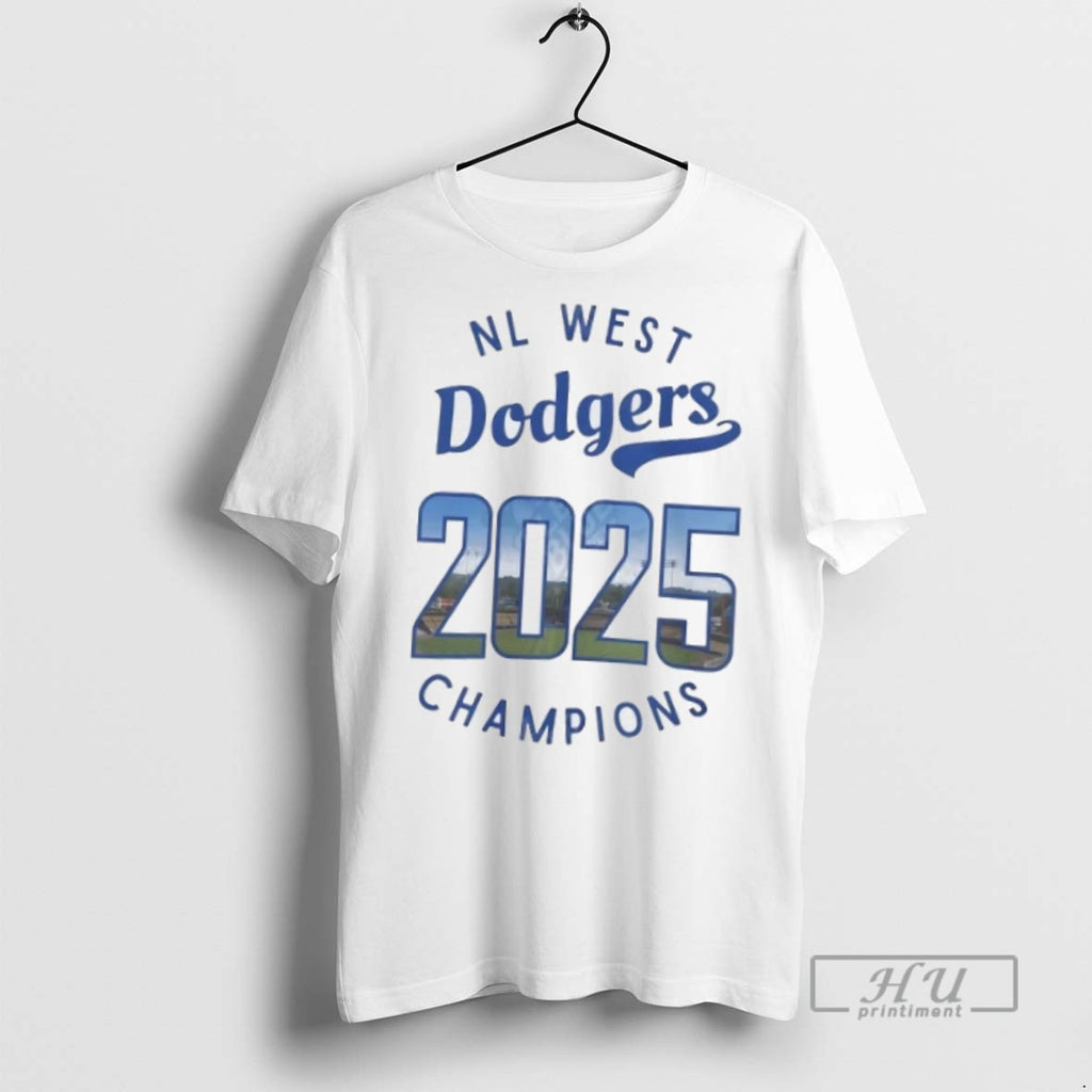 Trending Los Angeles Dodgers 2025 Nl West Champs T Shirt