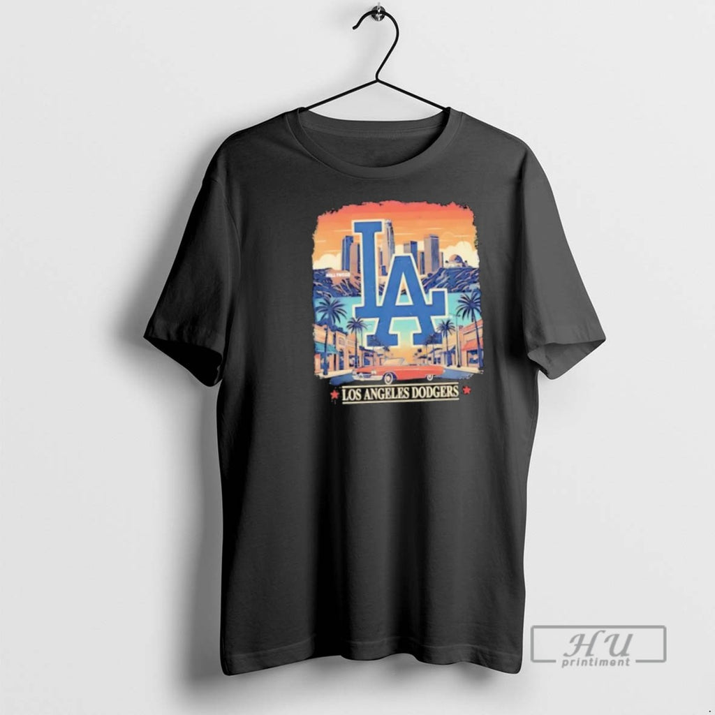 Trending Los Angeles Dodgers Beverly Sunset City T Shirt