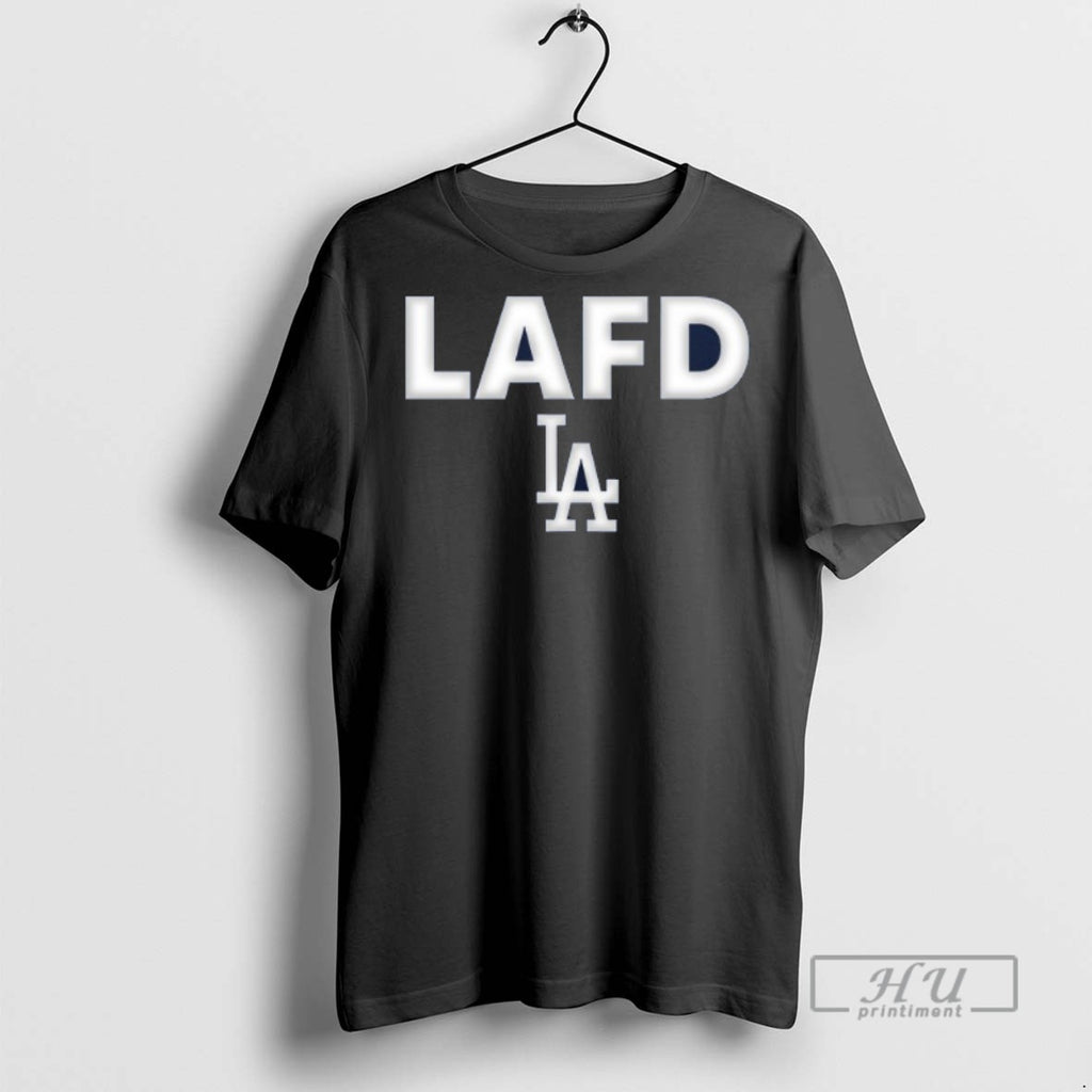 Trending Los Angeles Dodgers Lafd Los Angeles City Fire Department T Shirt