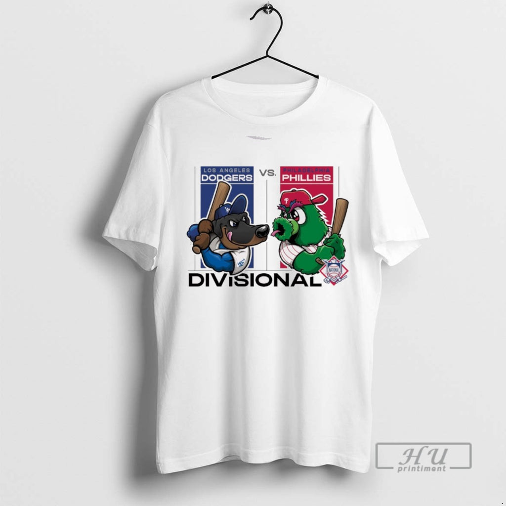 Trending Los Angeles Dodgers Vs Philadelphia Phillies 2025 Mlb National League Divisional Round Mascots