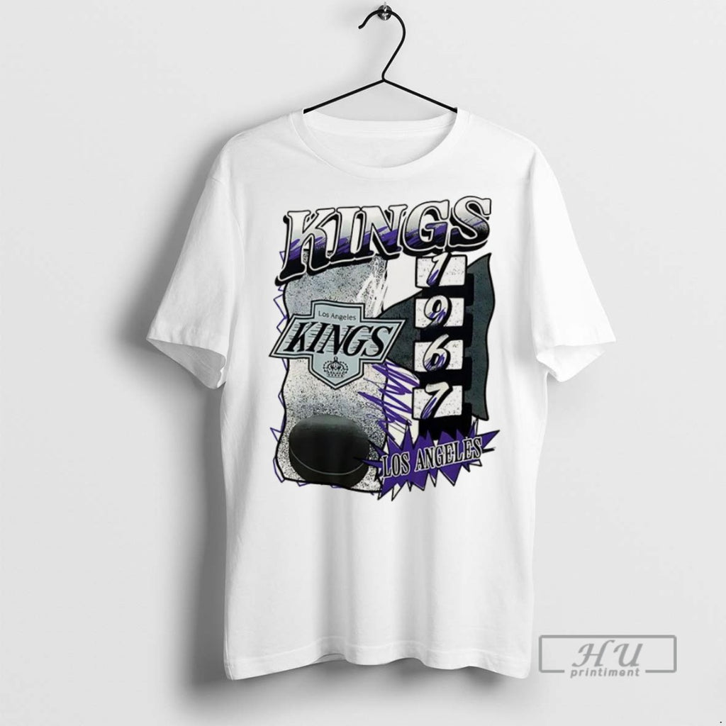 Trending Los Angeles Kings Hockey 1976 Natural Vintage T Shirt