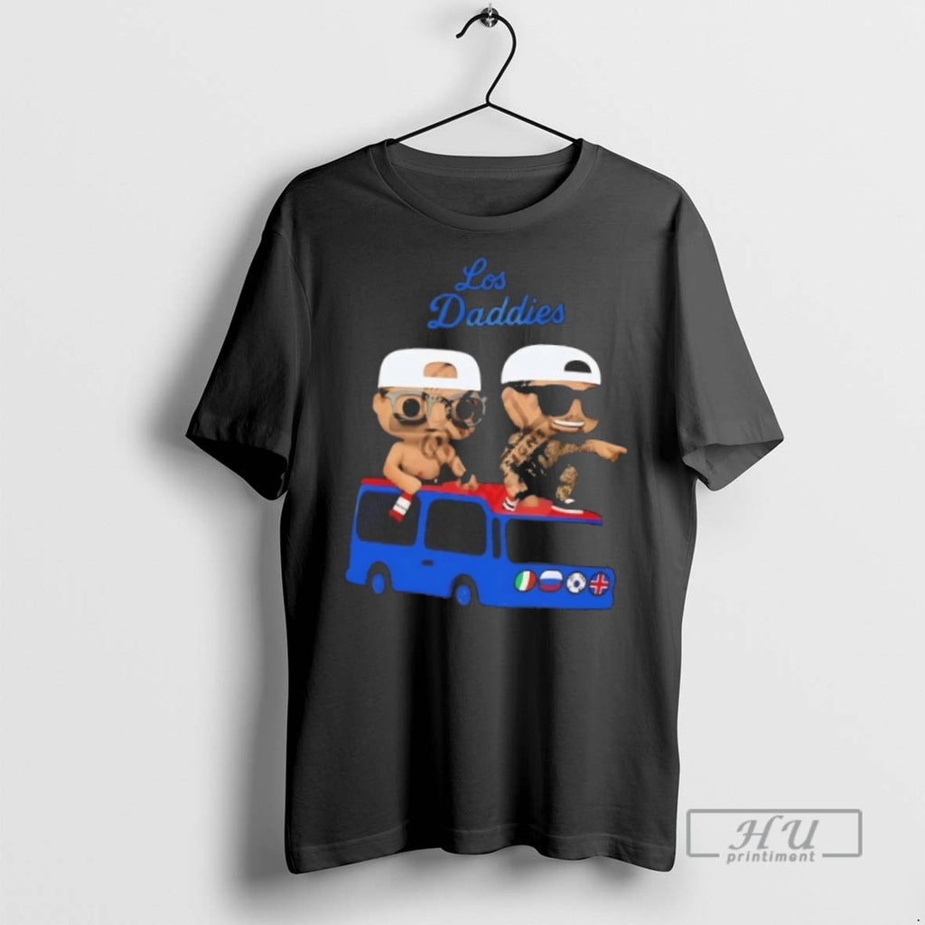 Trending Los Daddies Kike And Banda La Dodgers T Shirt