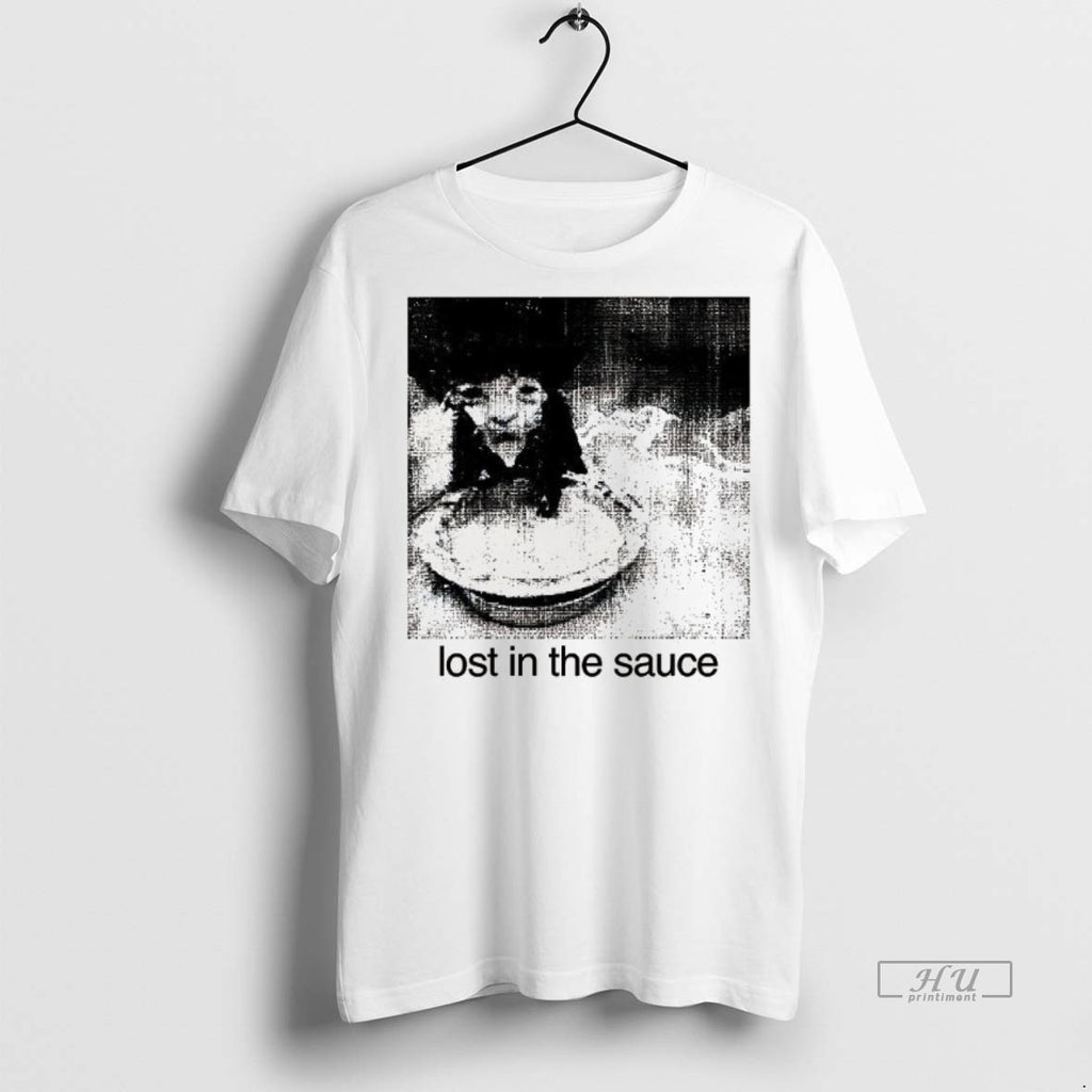 Trending Lost In The Sauce Cat Tee Shirt Sweater