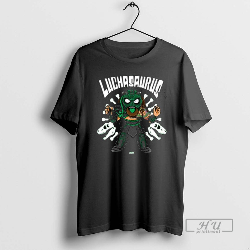 Trending Luchasaurus Back From Long Sleve T Shirts