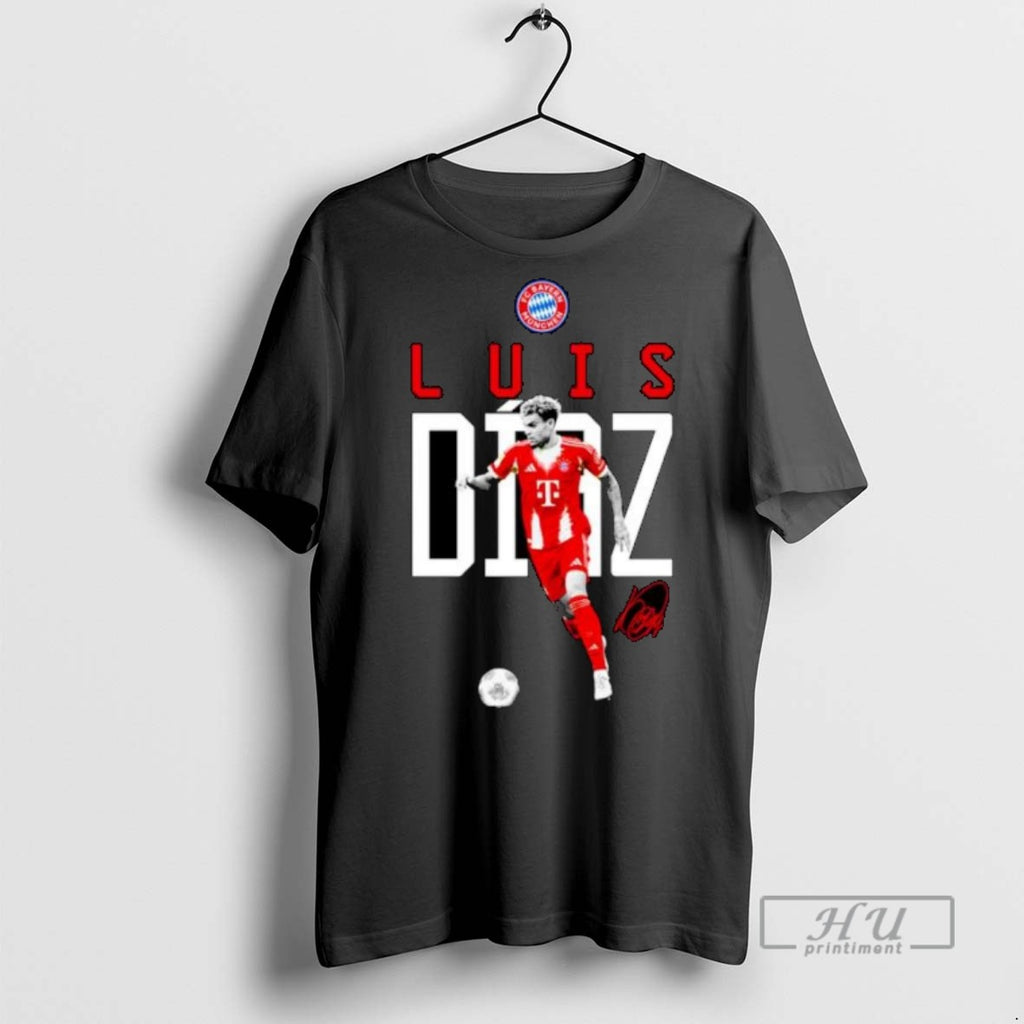 Trending Luis Diaz Bayern Munchen Fc Signature Ornaments Graphic Tee Shirts Sweatshirt Hoodies