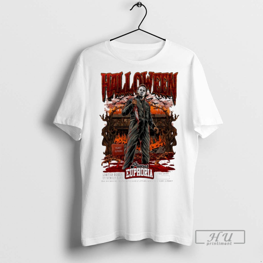 Trending Mm Halloween Planet Euphoria Artwork 2025 T Shirt
