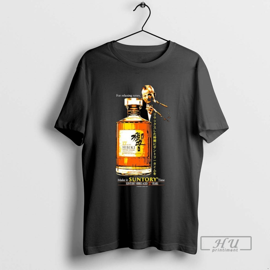 Trending Make It Suntory Time Hibiki Aged 17 Years For Relaxing Times Graphic