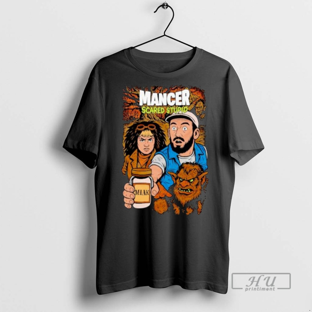Trending Mancer Scared Stupid Ornaments Graphic Tee Shirts Sweatshirt Hoodies
