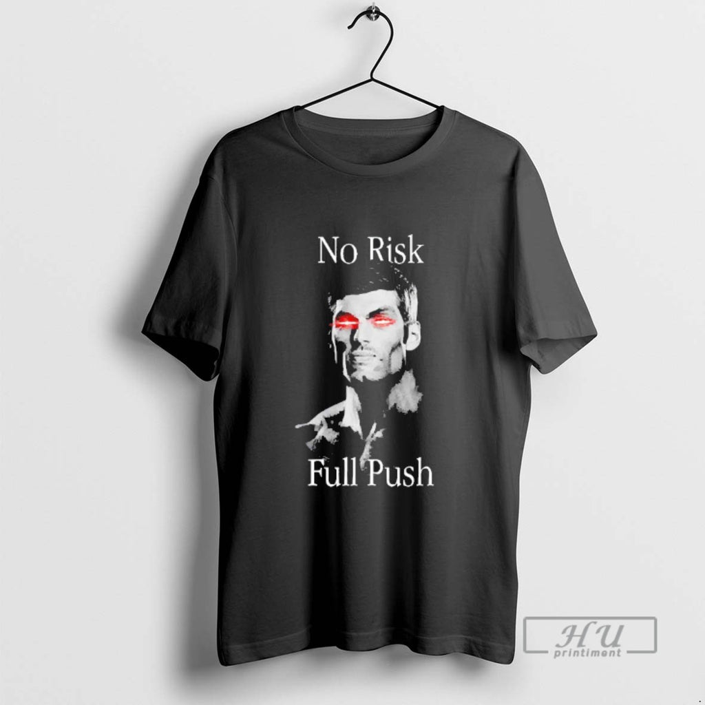 Trending Max Verstappen Gigamax No Risk Full Push Blackshirt T Shirts