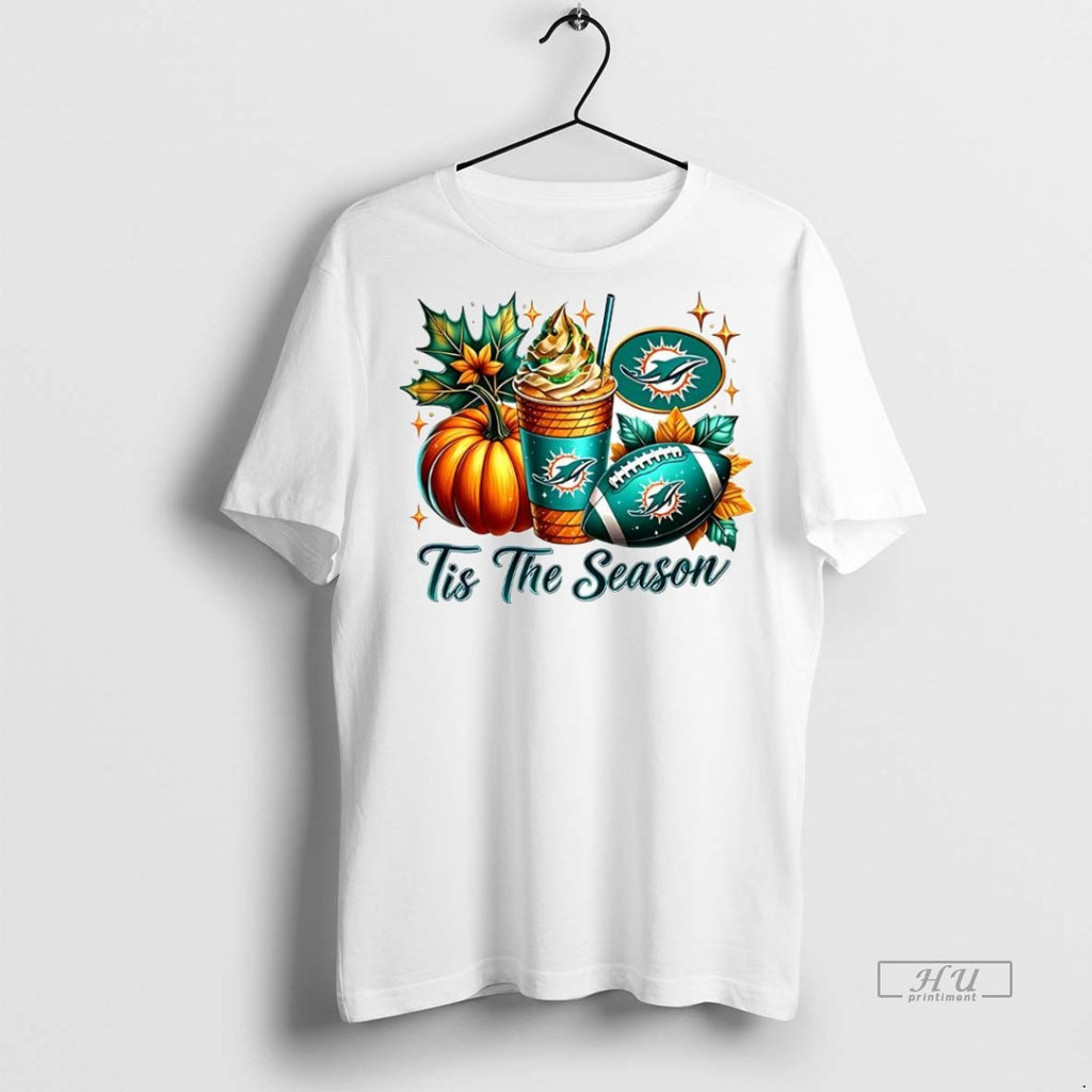 Trending Miami Dolphins Tis The Season Halloween Shirt Sweater