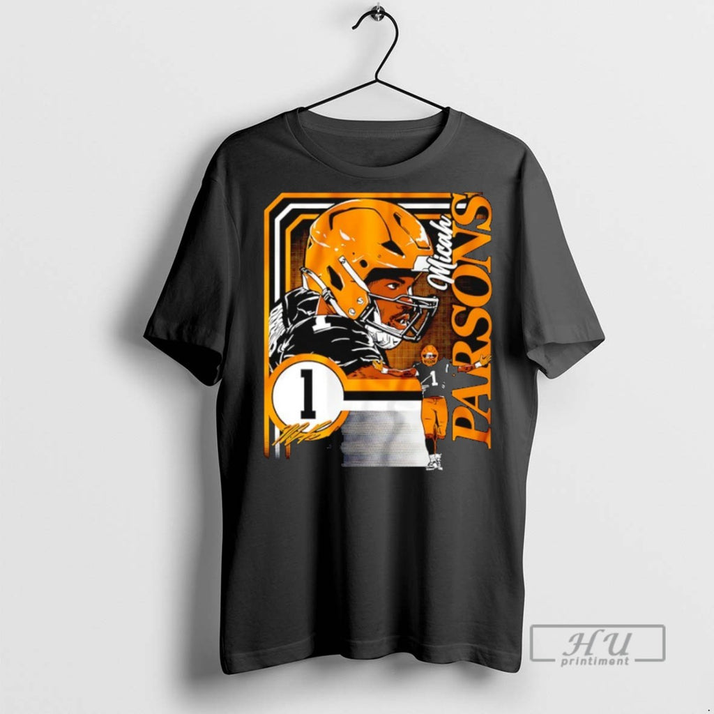 Trending Micah Parsons 1 Green Bay Packers Collage Frame Signature T Shirt