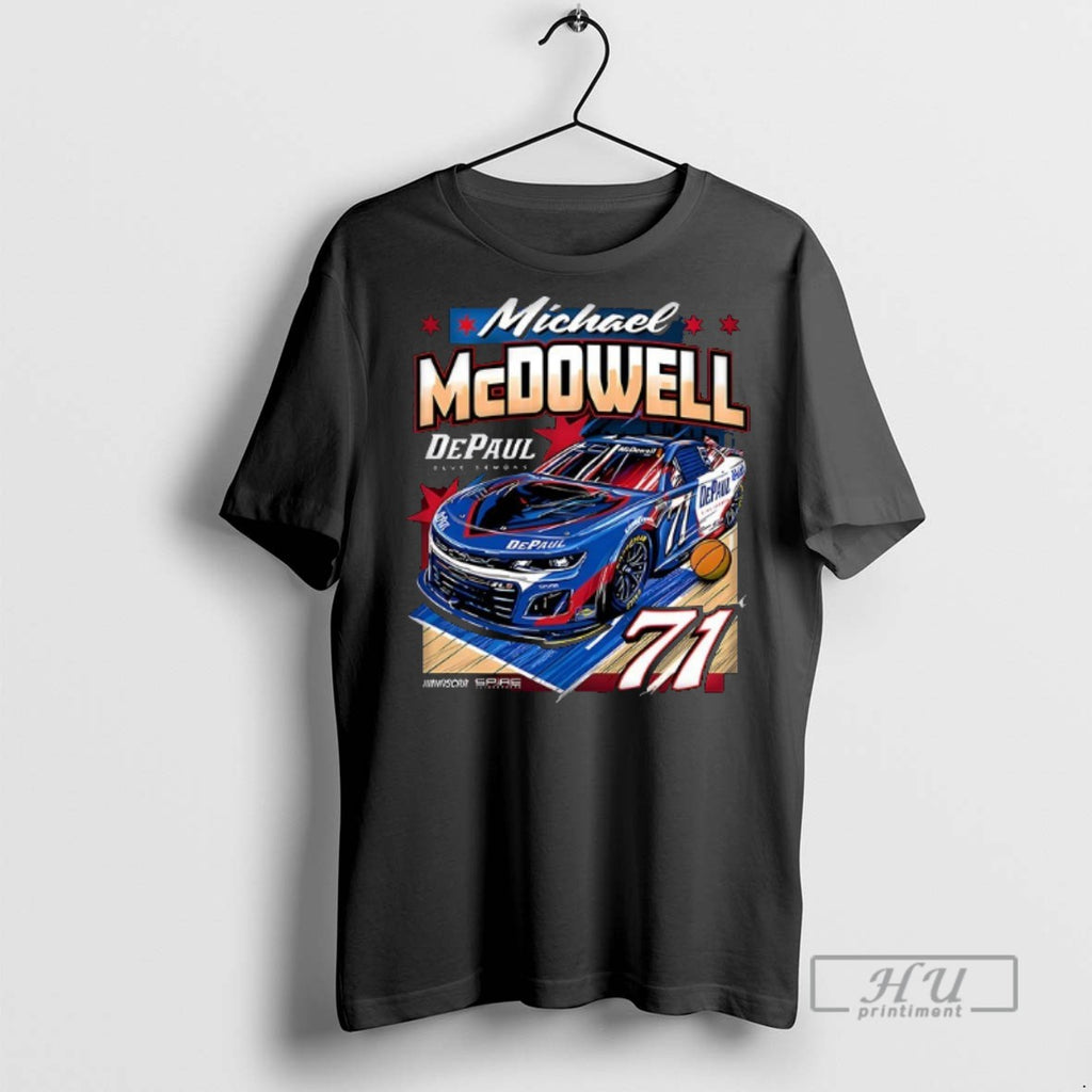 Trending Michael Mcdowell Depaul University Racing T Shirt