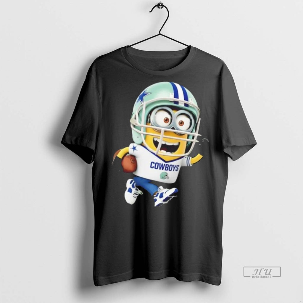 Trending Minions Is Holding A Ball And Smiling At Dallas Cowboys Fans Graphic