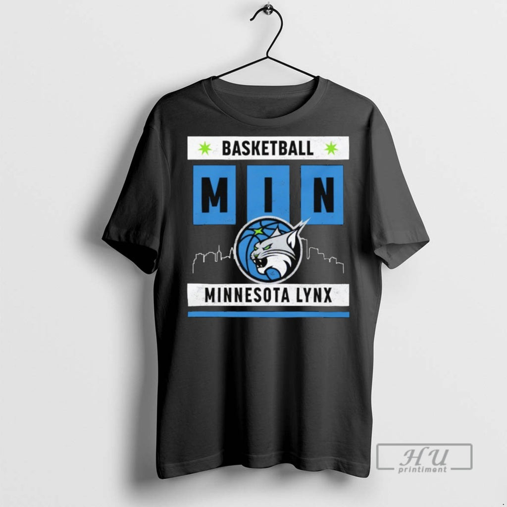 Trending Minnesota Lynx Basketball Skyline T Shirt