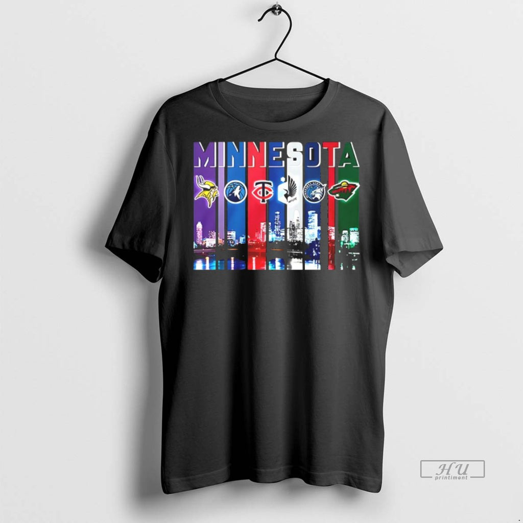 Trending Minnesota Timberwolves Minnesota Twins Vikings Wild Sport City 2025 Shirt Sweater