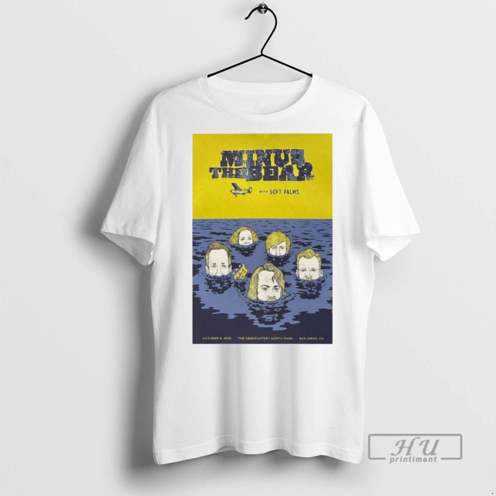 Trending Minus The Bear The Observatory North Park San Diego Ca T Shirt