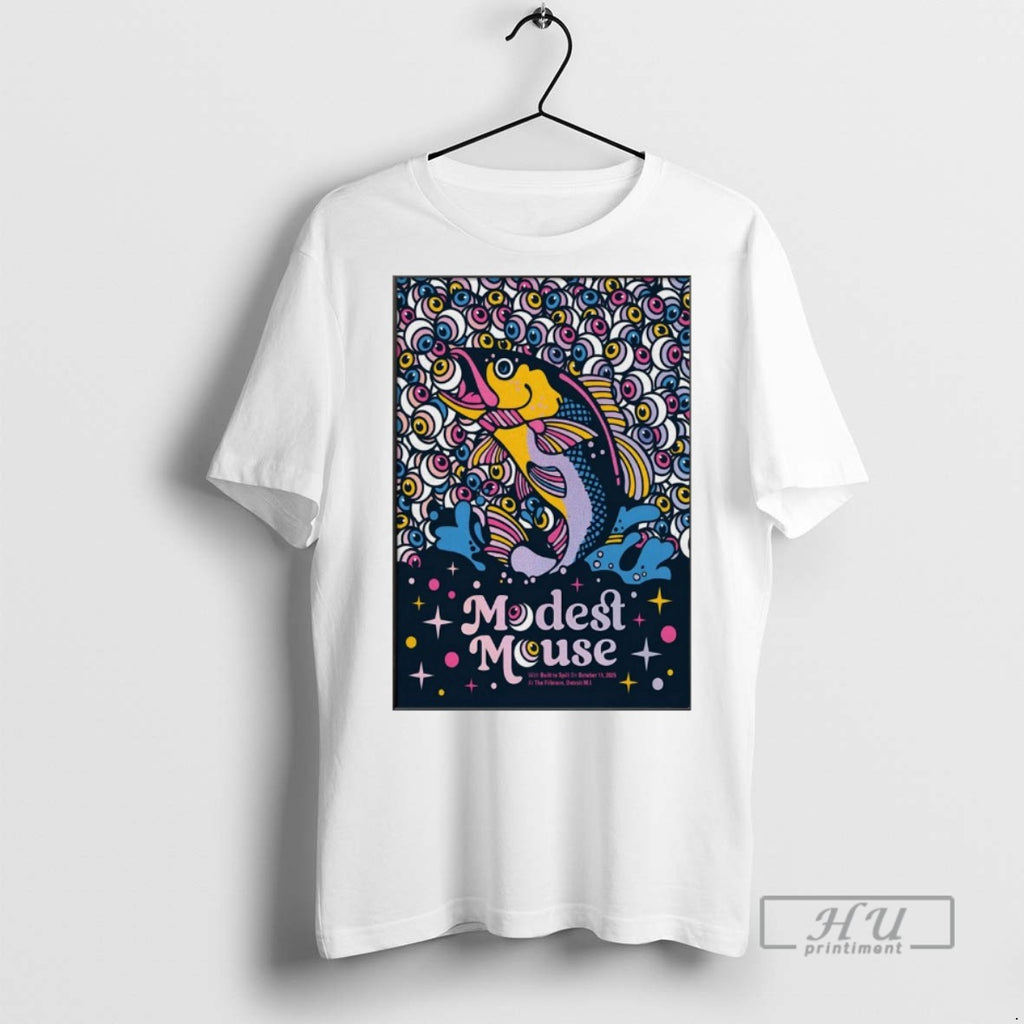 Trending Modest Mouse October 11 2025 The Fillmore Detroit Tour T Graphic Tee Shirts